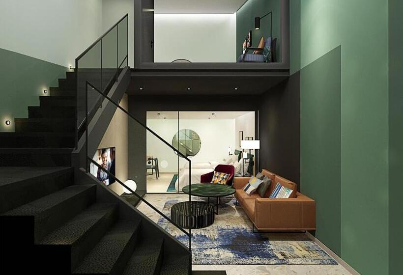 דירת דלוקס 2 חדרי שינה, Citadines Connect Georgetown Penang