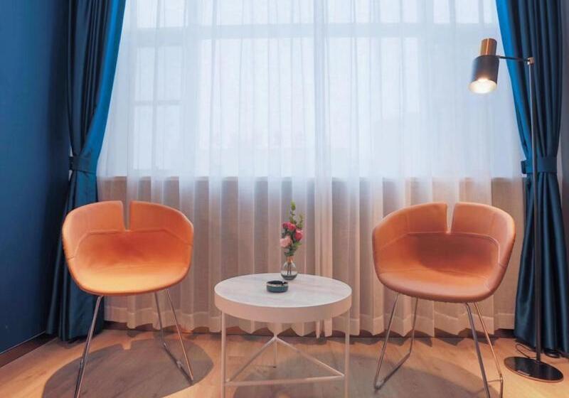 غرفة كمفورت مع إطلالات, Lanou Hotel Taixing Wanda Plaza