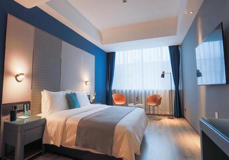 Comfort room with view, Lanou Hotel Taixing Wanda Plaza