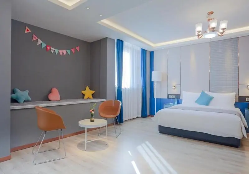 デラックスファミリールーム, Lanou Hotel Taixing Wanda Plaza