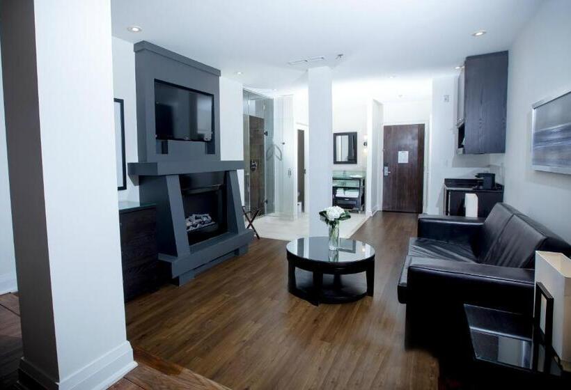 带大床的豪华间, Sterling Inn & Spa