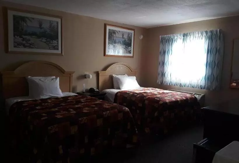 2ダブルベッドのスタンダードルーム, Budget Lodge Mount Dora