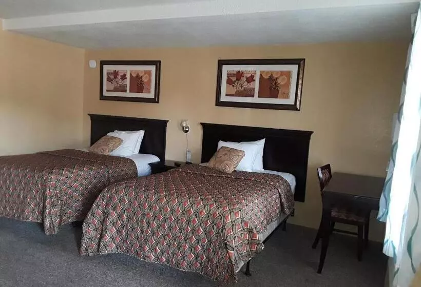 2ダブルベッドのスタンダードルーム, Budget Lodge Mount Dora