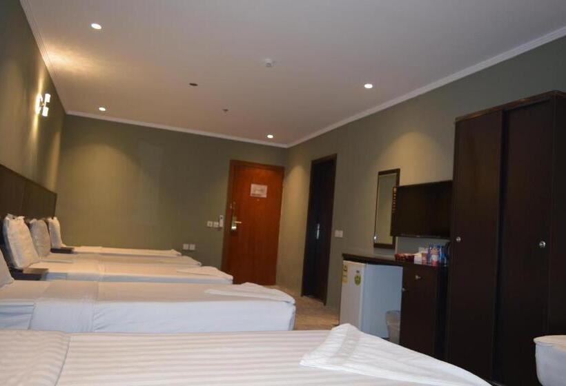 اتاق خانوادگی, فندق كنان العزيزية Kinan Al Azizia Hotel Makkah