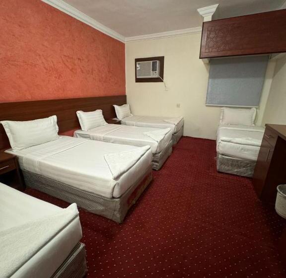 اتاق خانوادگی, فندق كنان العزيزية Kinan Al Azizia Hotel Makkah