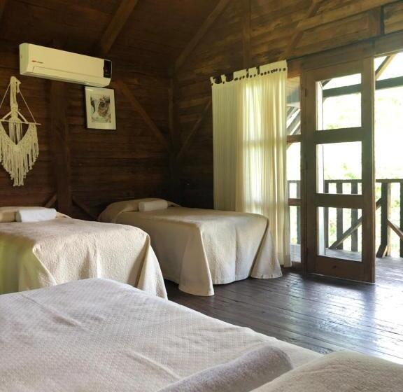 غرفة عائلية مطلّة علي الحديقة, Finca Garullo Hotel Boutique