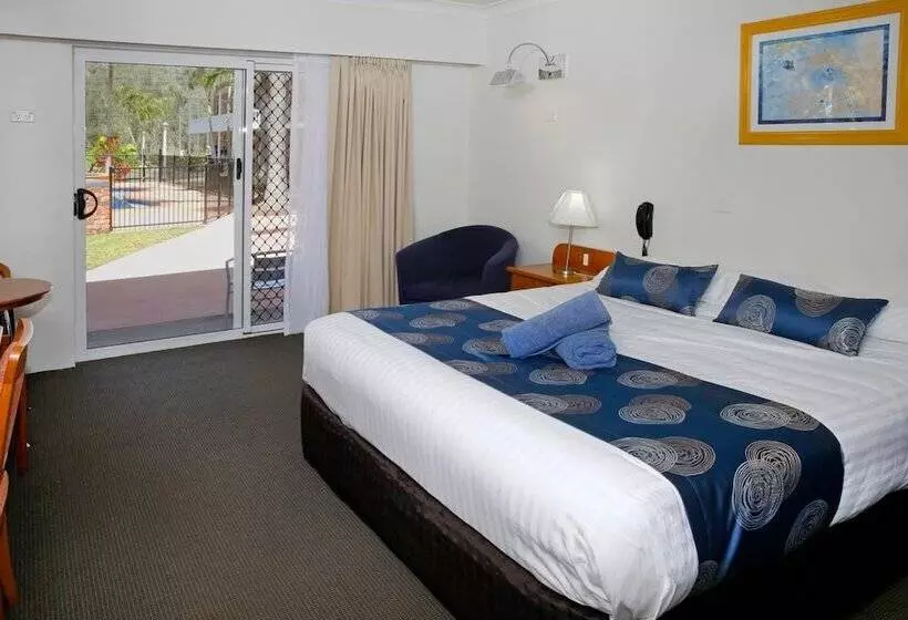 Standard-huone King-vuode, Aston Motel Yamba