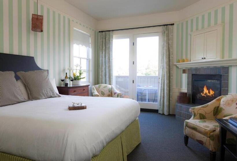 キングサイズベッドのスタンダードルーム, Inn At Sonoma, A Four Sisters Inn