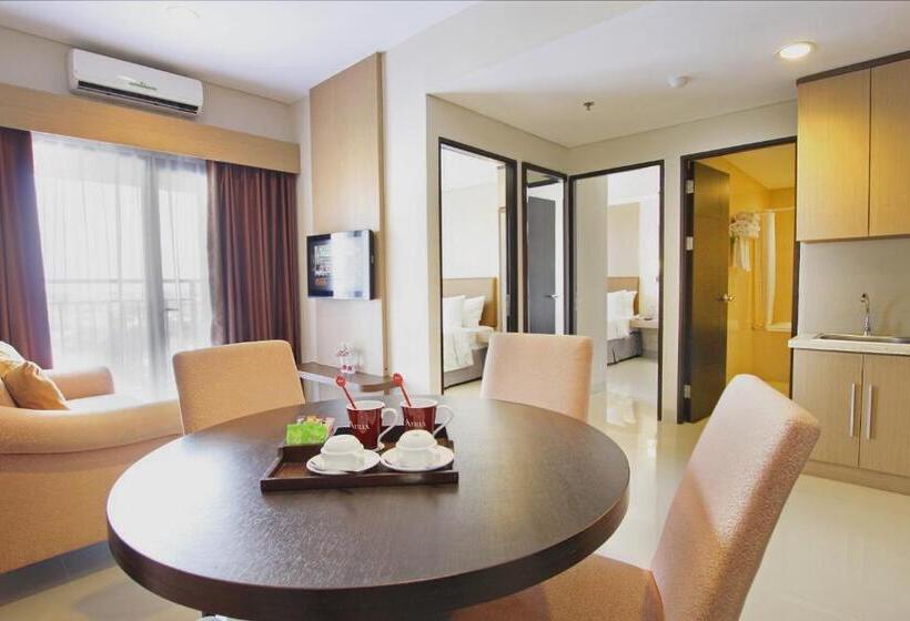آپارتمان 2 خوابه با بالکن, Atria Residences Gading Serpong