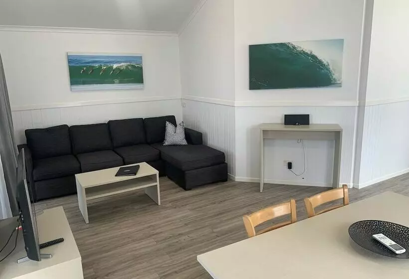 Villa 1 Makuuhuone, Nrma Blue Dolphin Yamba Holiday Resort