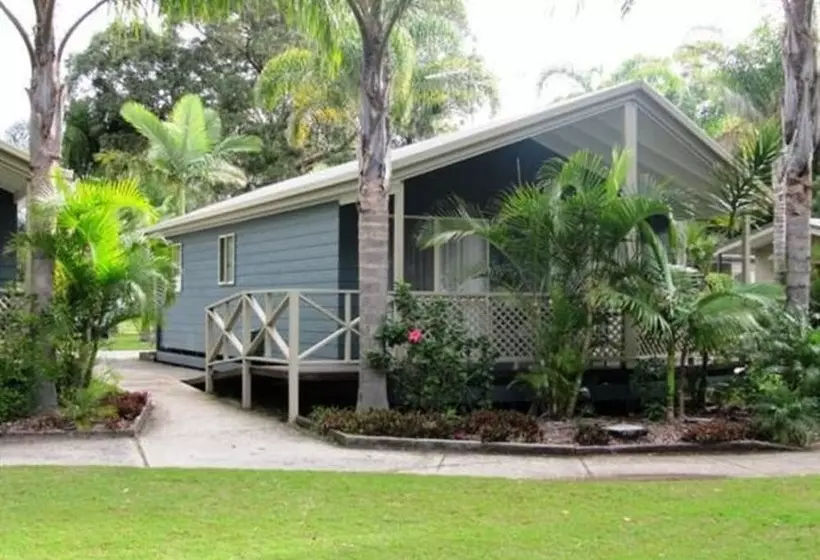 Villa 1 Makuuhuone, Nrma Blue Dolphin Yamba Holiday Resort