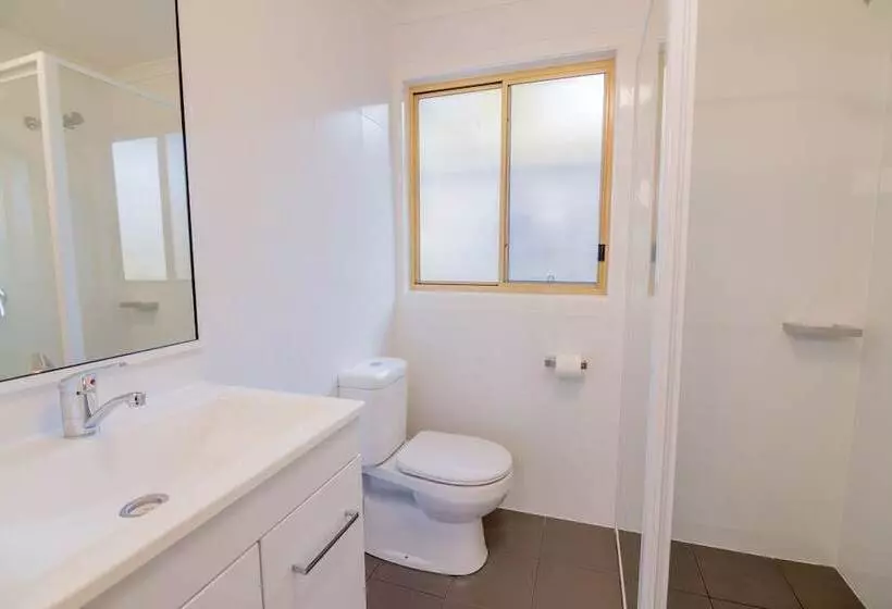 Villa 1 Makuuhuone, Nrma Blue Dolphin Yamba Holiday Resort