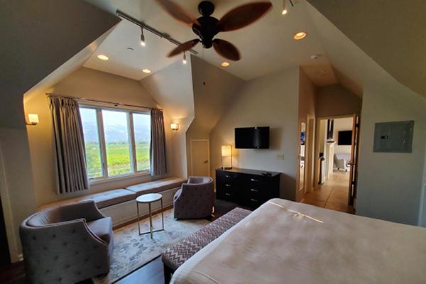 발코니가 있는 스위트, Geyserville Inn