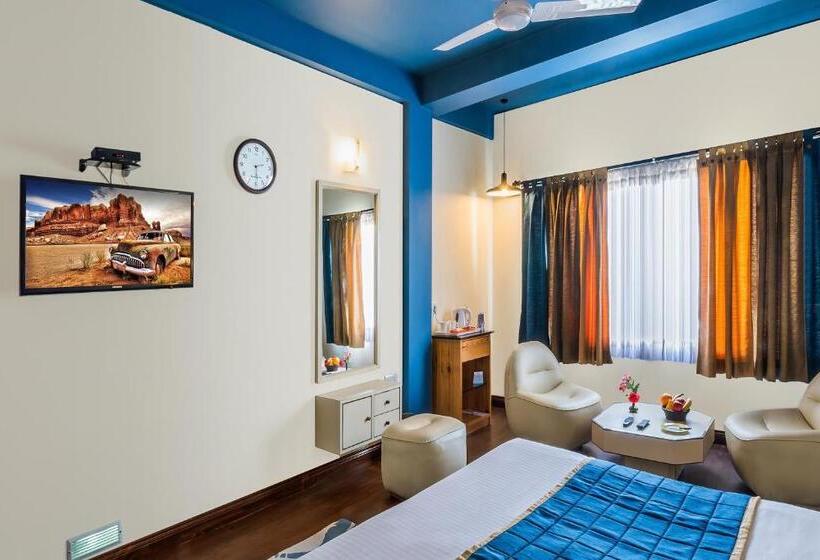 חדר דלוקס, Honeymoon Inn Manali