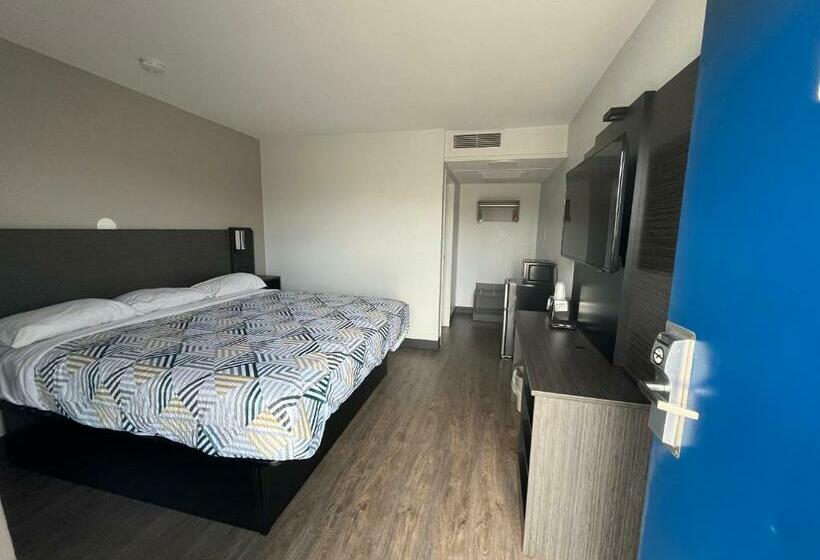 キングサイズベッドのデラックスルーム, Motel 6wichita, Ks Airport