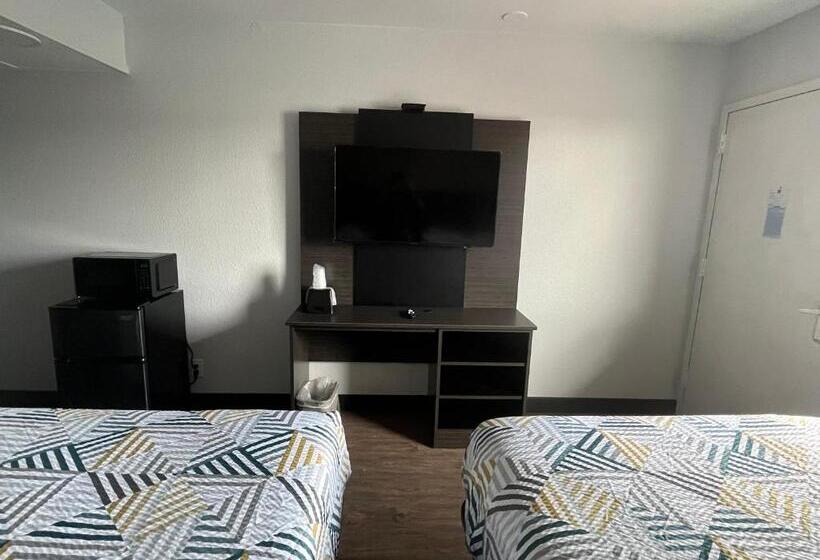 デラックスの4人部屋, Motel 6wichita, Ks Airport