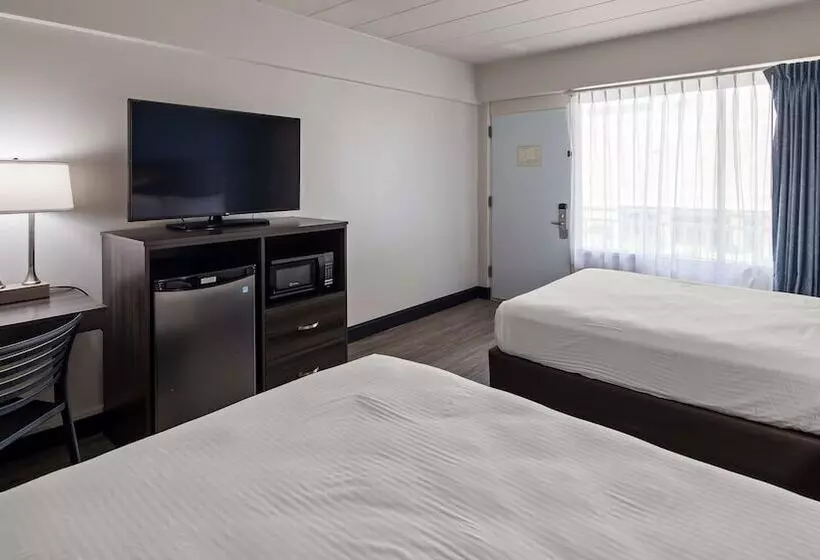 ２ダブルベッドのスタンダードルーム, Surestay Hotel By Best Western Virginia Beach Royal Clipper