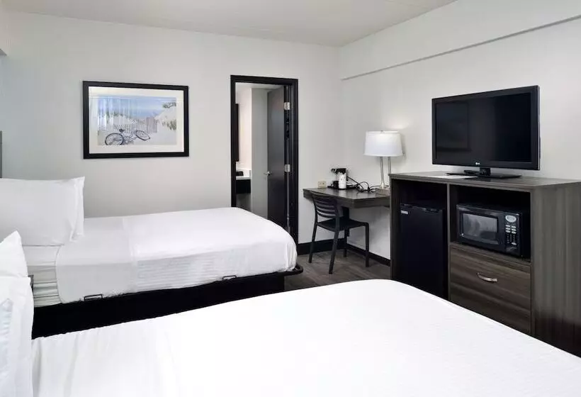 ２ダブルベッドのスタンダードルーム, Surestay Hotel By Best Western Virginia Beach Royal Clipper