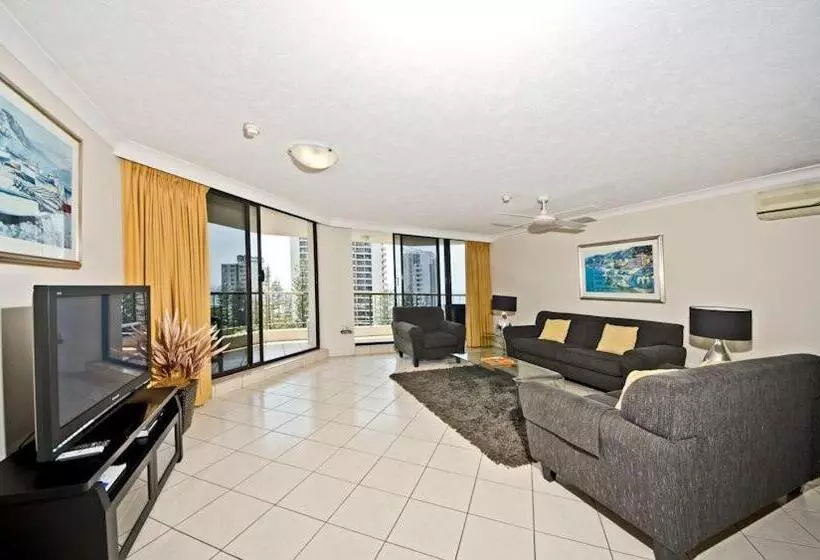 آپارتمان 2 خوابه با چشم‌انداز دریا, Genesis Apartments By Gold Coast Premium