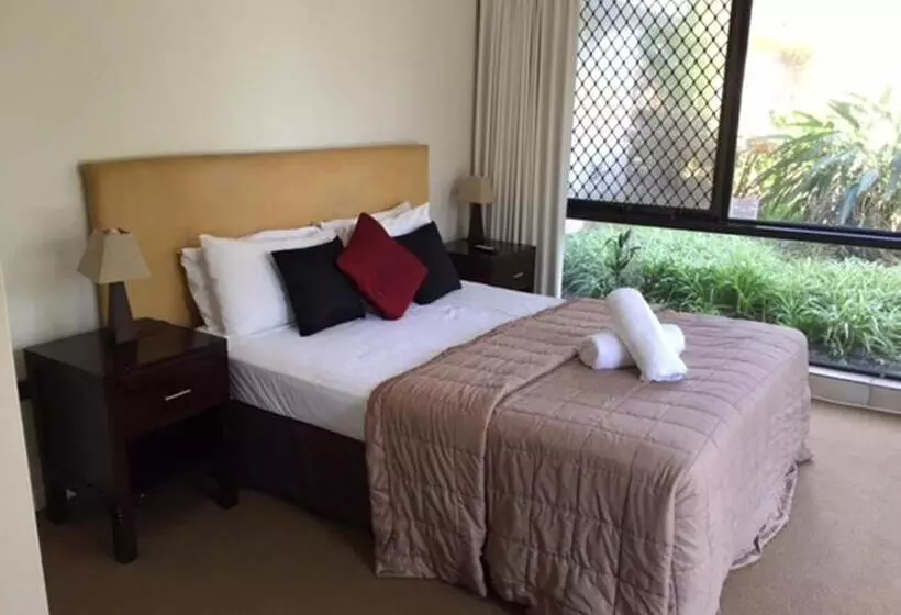 آپارتمان 1 خوابه همکف, Genesis Apartments By Gold Coast Premium