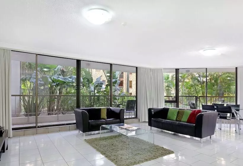 آپارتمان 1 خوابه همکف, Genesis Apartments By Gold Coast Premium