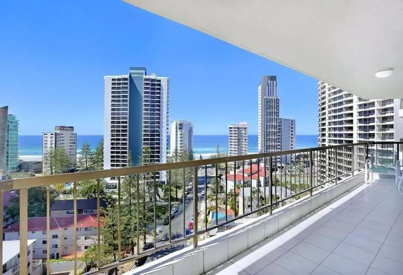 آپارتمان 3 خوابه با چشم‌انداز دریا, Genesis Apartments By Gold Coast Premium