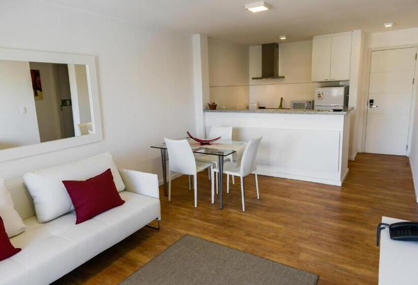 带1个卧室的公寓, Merit Montevideo Apart & Suites
