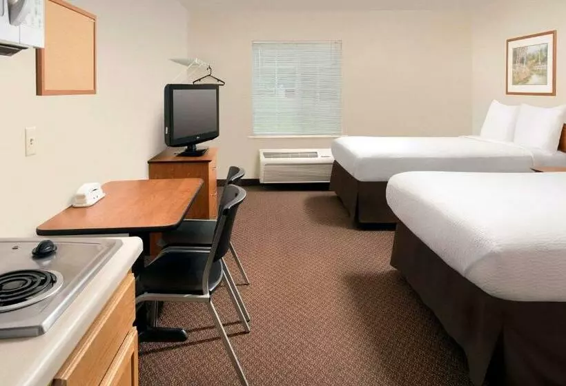 ２ダブルベッドのスタンダードルーム, Woodspring Suites Knoxville Airport