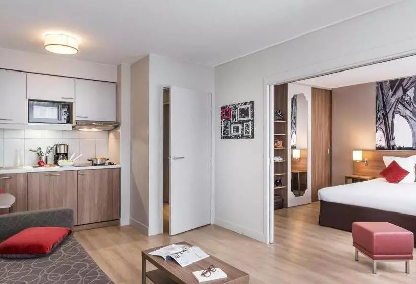 １ベッドルームアパートメント, Aparthotel Adagio Birmingham City Centre