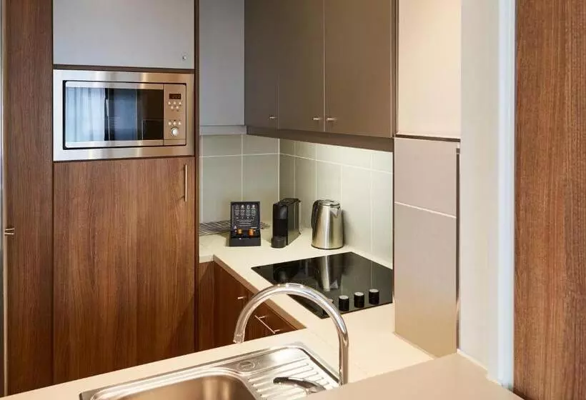 １ベッドルームのスーペリアアパートメント, Aparthotel Adagio Birmingham City Centre