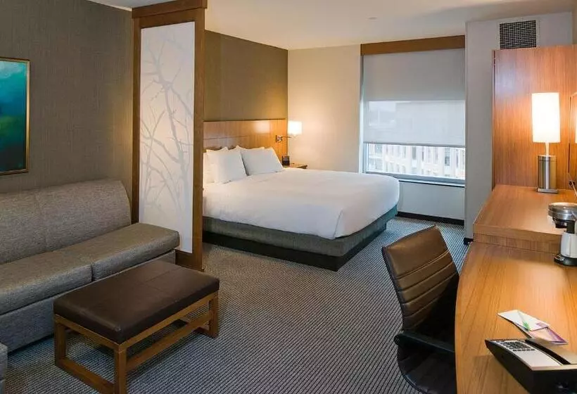 キングサイズベッドのスタンダードルーム, Hyatt Place Bloomington / Normal