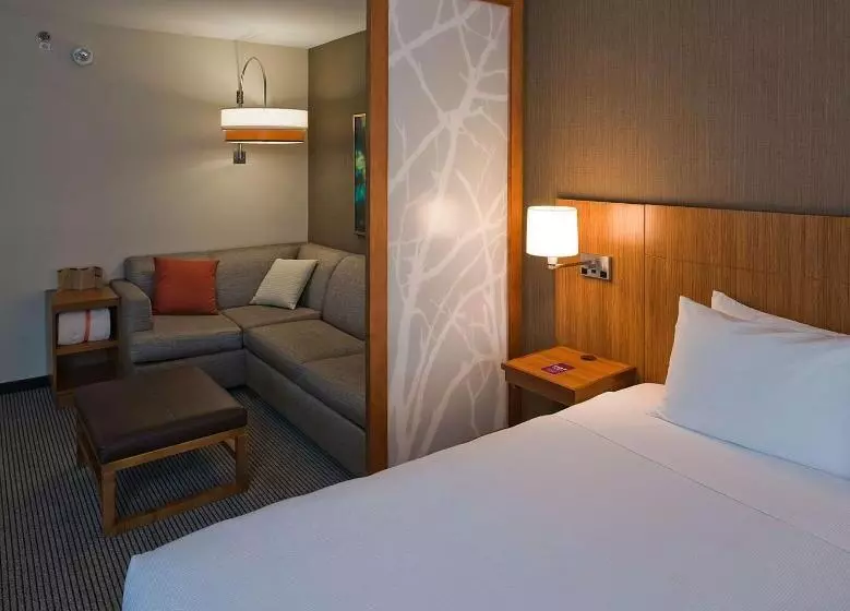 キングサイズベッドのスタンダードルーム, Hyatt Place Bloomington / Normal