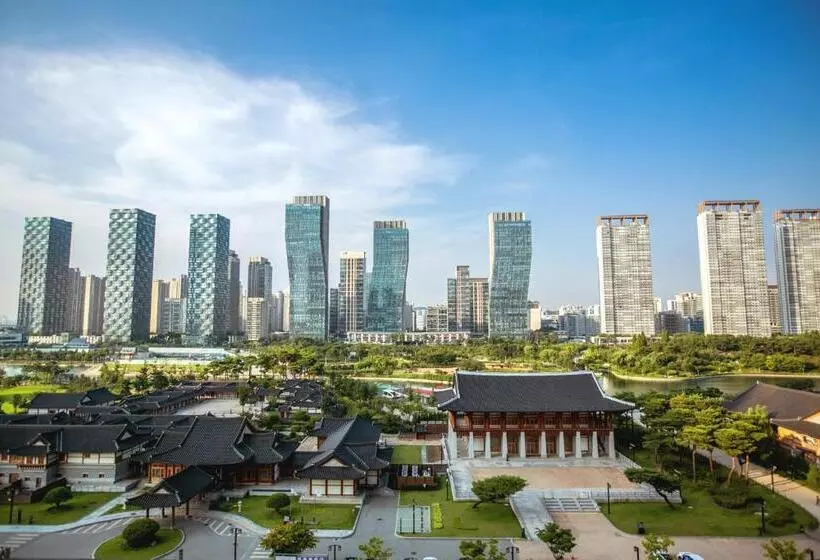 パークビューのデラックスルーム, Songdo Central Park