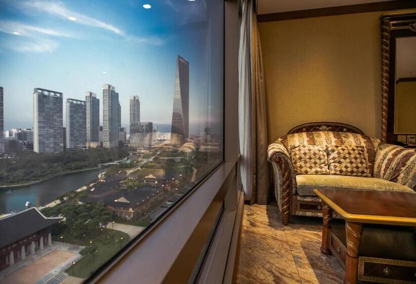 غرفة ديلوكس مطلة على المتنزه, Songdo Central Park