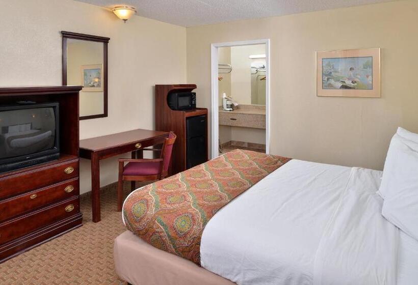 带大床的标准间, Mansfield Inn