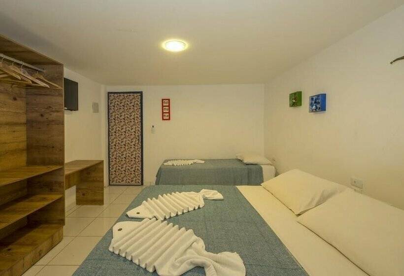 غرفة قياسية رباعية, Pousada Vila Das Artes