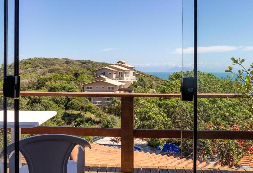 Suíte Júnior Vista Mar, La Proeza Pousada