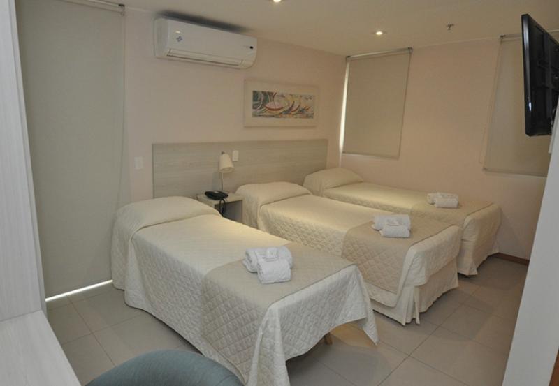 غرفة قياسية ثلاثية, Porto Marina Mont Blanc Itacuruçá