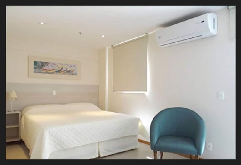 غرفة ديلوكس مطلّة علي البحر, Porto Marina Mont Blanc Itacuruçá