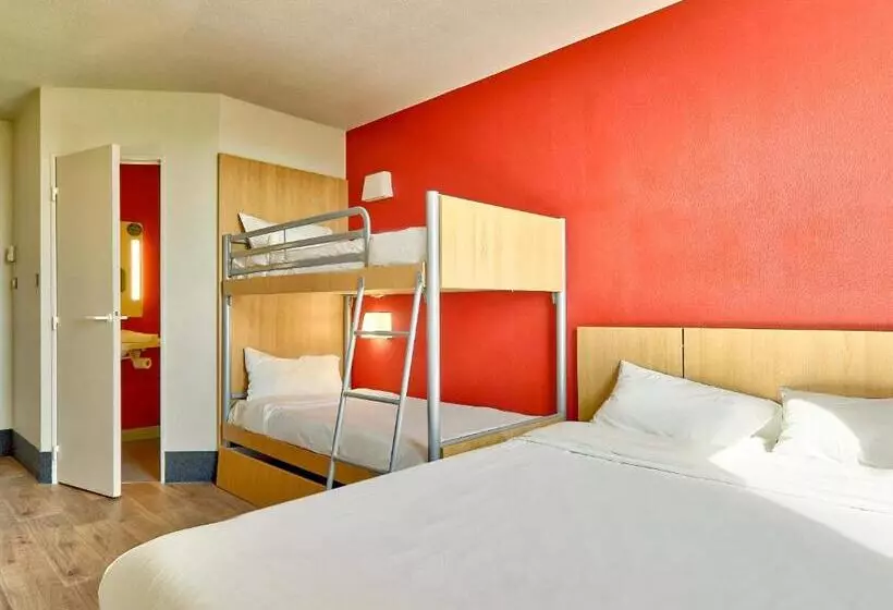 スタンダード４人部屋, B&b Hotel Clermont Ferrand Gerzat