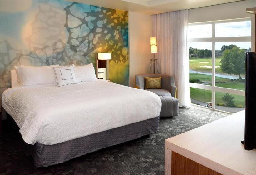 חדר סטנדרט עם מיטת קינג, Courtyard By Marriott Youngstown Canfield
