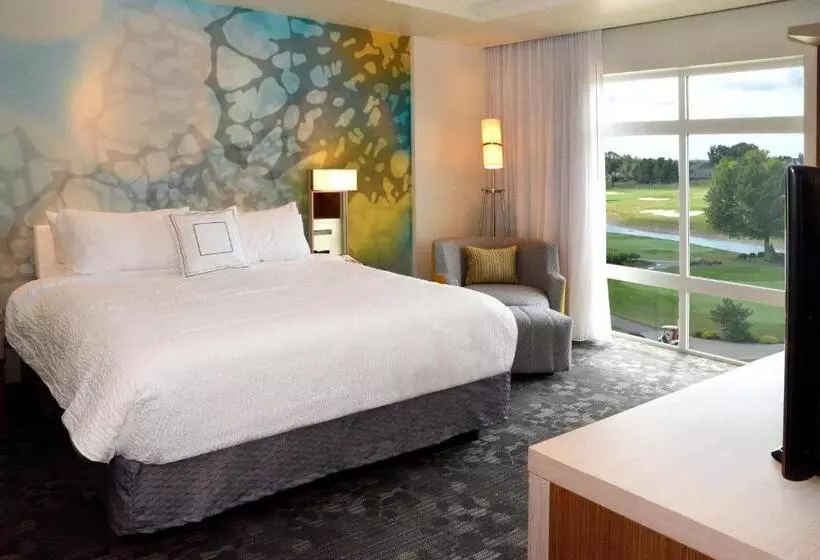 キングサイズベッドのスタンダードルーム, Courtyard By Marriott Youngstown Canfield