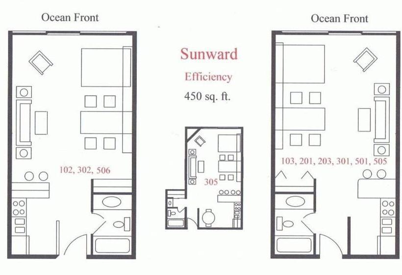 إستوديو قياسى مطل على البحر, Sea Club Iv Resort