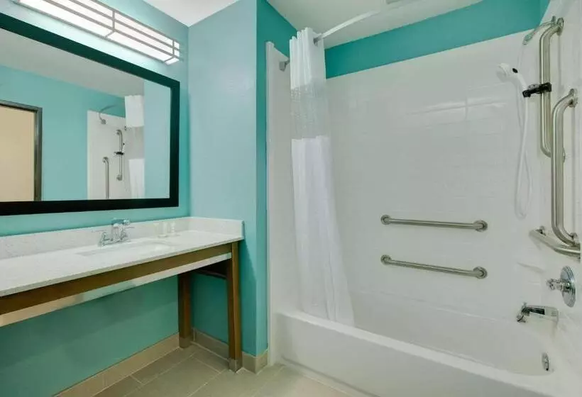 اتاق استاندارد با تخت بزرگ برای معلولان, Spark By Hilton Midland South