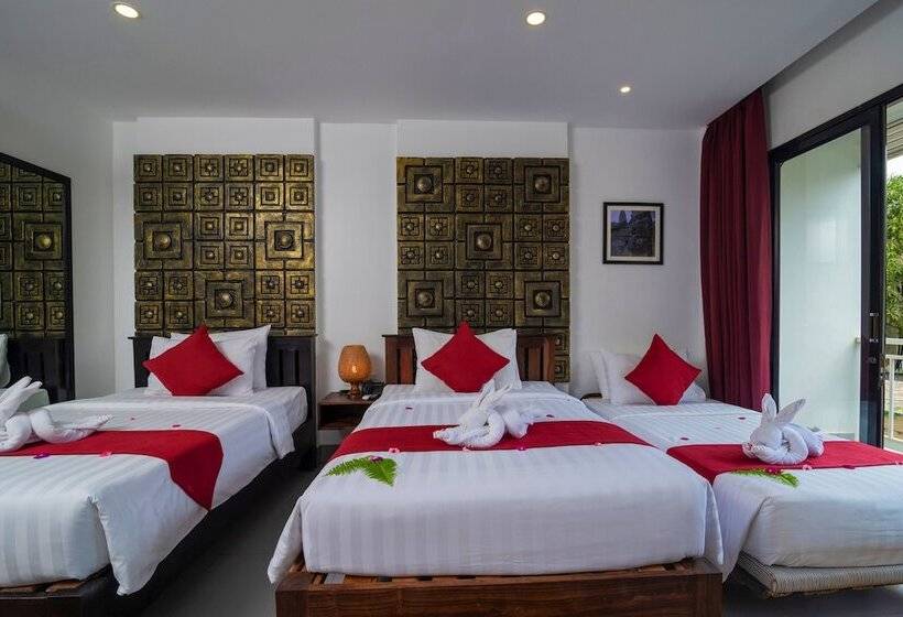 اتاق لوکس با چشم‌انداز استخر, Ladear Angkor Boutique