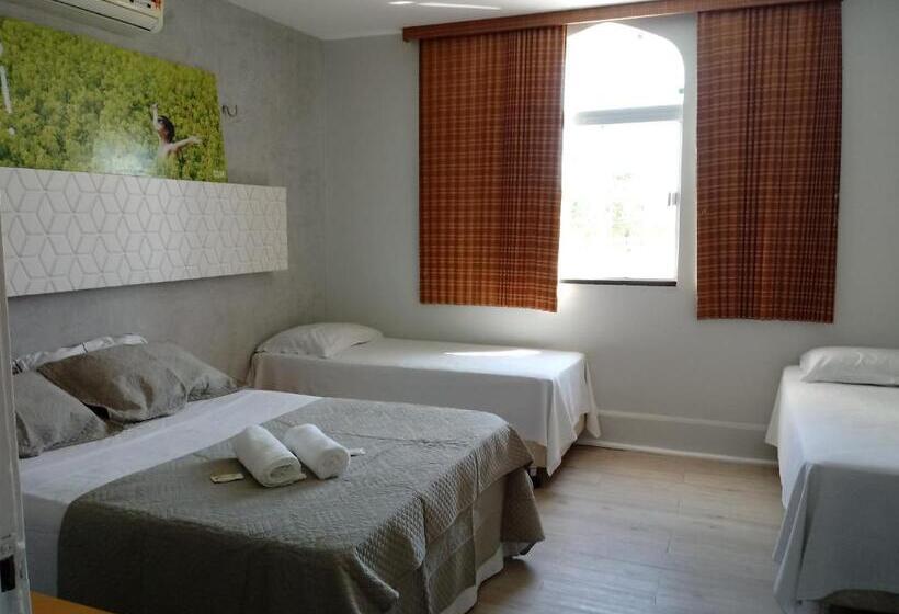 スタンダード4人部屋, Pousada Areia Da Praia