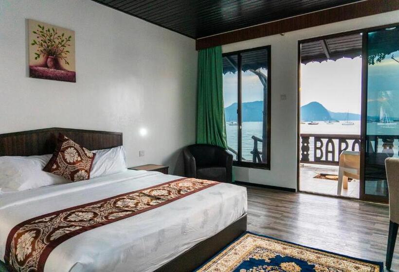 스탠다드 룸 바다 전망, De Baron Resort