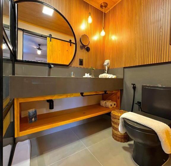 חדר סופריור עם מיטת קינג, Pousada Casa De Maria