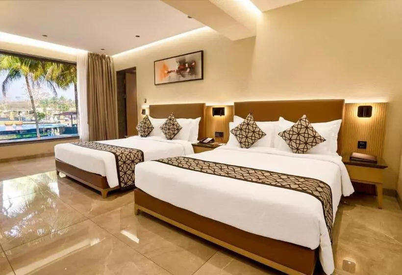 ガーデンビュースーペリアールーム, Treat Resort Silvassa