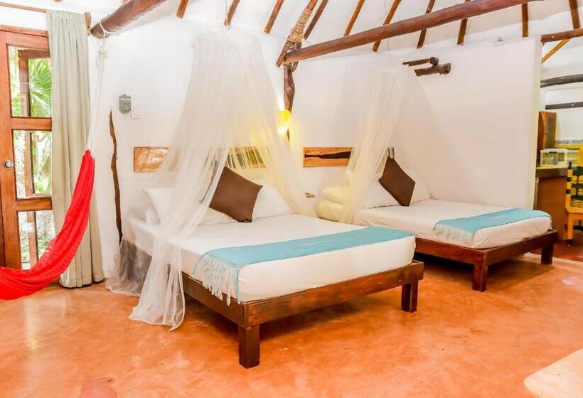 스탠다드 방갈로, Zomay Beachfront Holbox